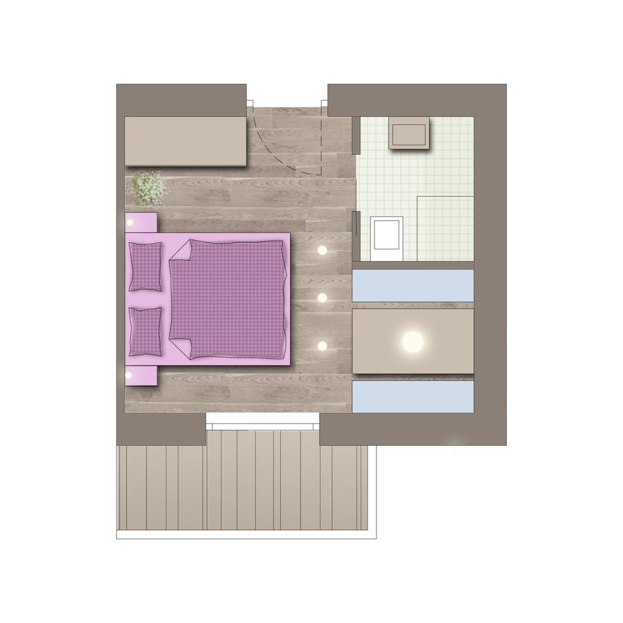 Alpin Relais B&B Villa Melisse コルフォスコ エクステリア 写真